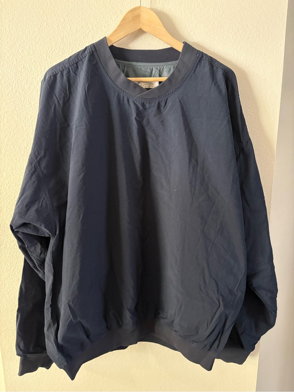 90s Dadcore Oversized Pullover Windbreaker Vintage Athleisure Gorpcore XL